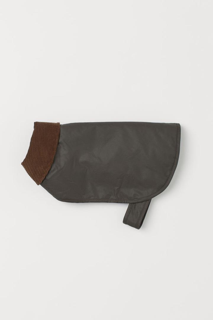 H & M - Waxed Dog Coat - Green