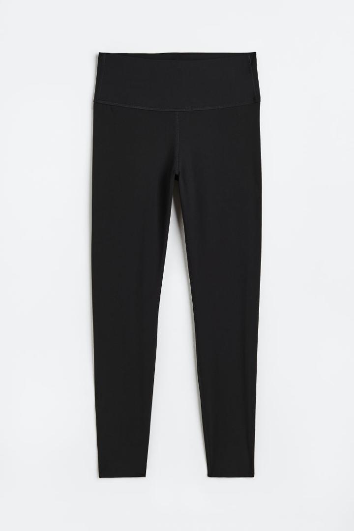 H & M - Shapemove™ Petite Fit Sports Leggings - Black