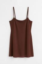 H & M - Jersey Dress - Brown