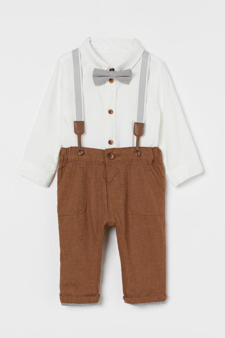 H & M - Formal Set - Beige