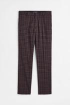 H & M - Slim Fit Pants - Blue