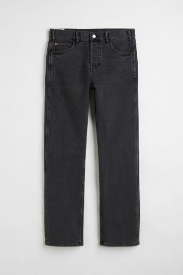 H & M - Regular Bootcut Jeans - Black