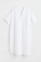 H & M - V-neck Tunic - White