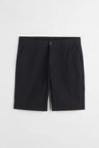 H & M - Cotton Shorts - Black