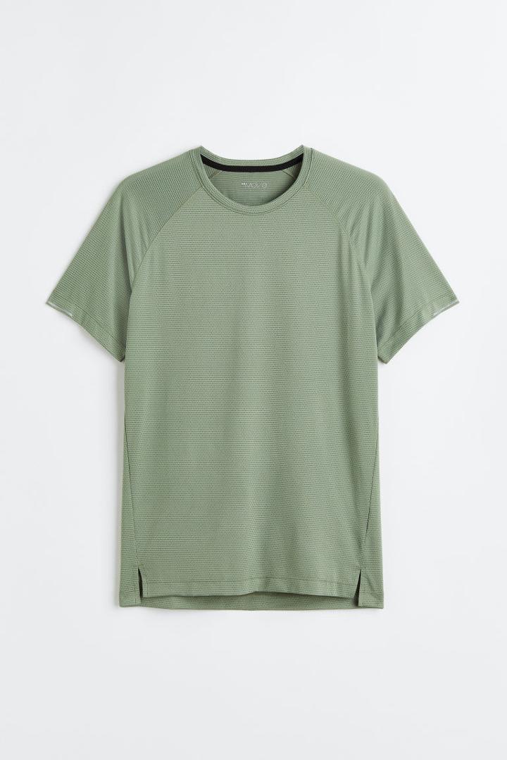 H & M - Drymove&trade; Running Shirt - Green