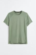 H & M - Drymove&trade; Running Shirt - Green