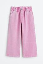 H & M - Wide Fit Jeans - Pink