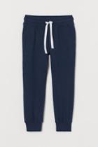 H & M - Jersey Joggers - Blue