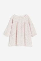 H & M - Pocket-detail Dress - Pink