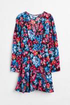 H & M - Short Wrapover Dress - Black