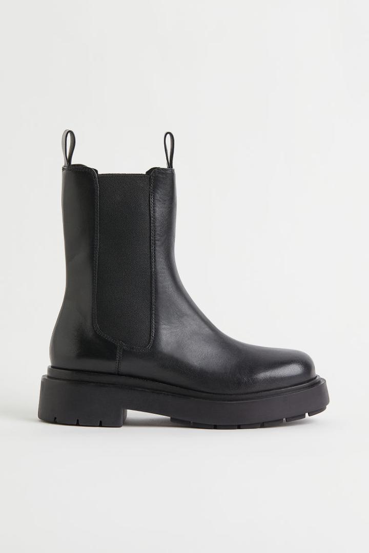 H & M - High Profile Chelsea Boots - Black