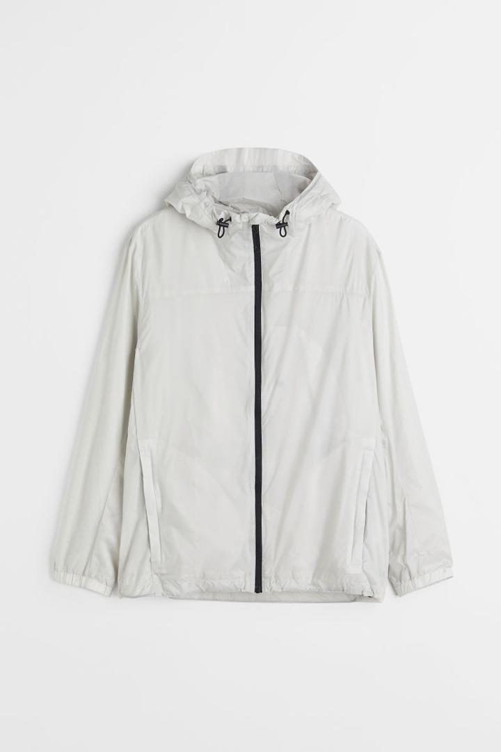 H & M - Water-repellent Windbreaker - Gray