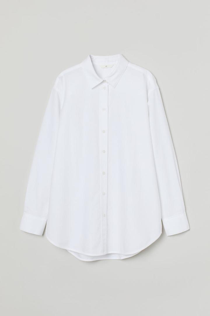 H & M - Oxford Shirt - White