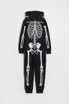 H & M - Printed Jumpsuit - Black