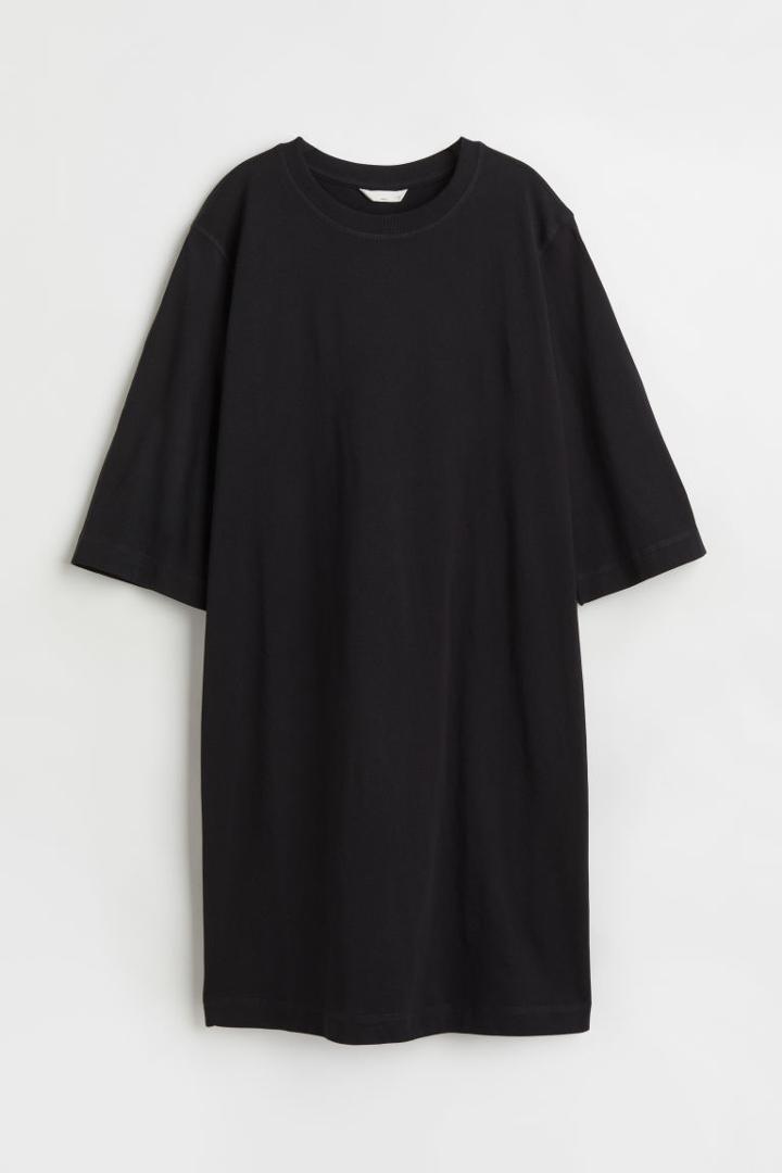 H & M - Mama T-shirt Dress - Black