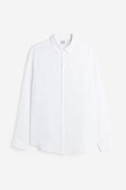 H & M - Essentials No 17: The Linen Shirt - White