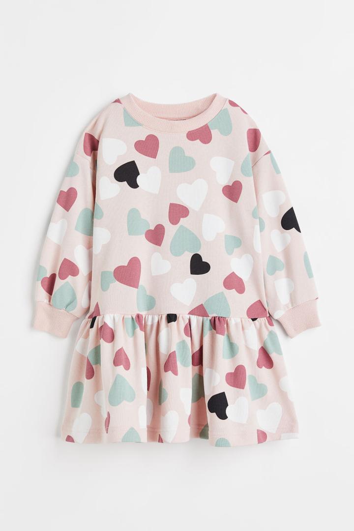 H & M - Sweatshirt Dress - Orange