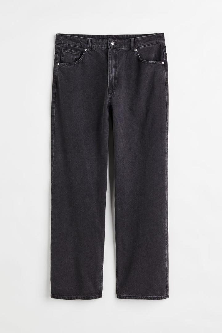 H & M - H & M+ 90s Baggy High Jeans - Black