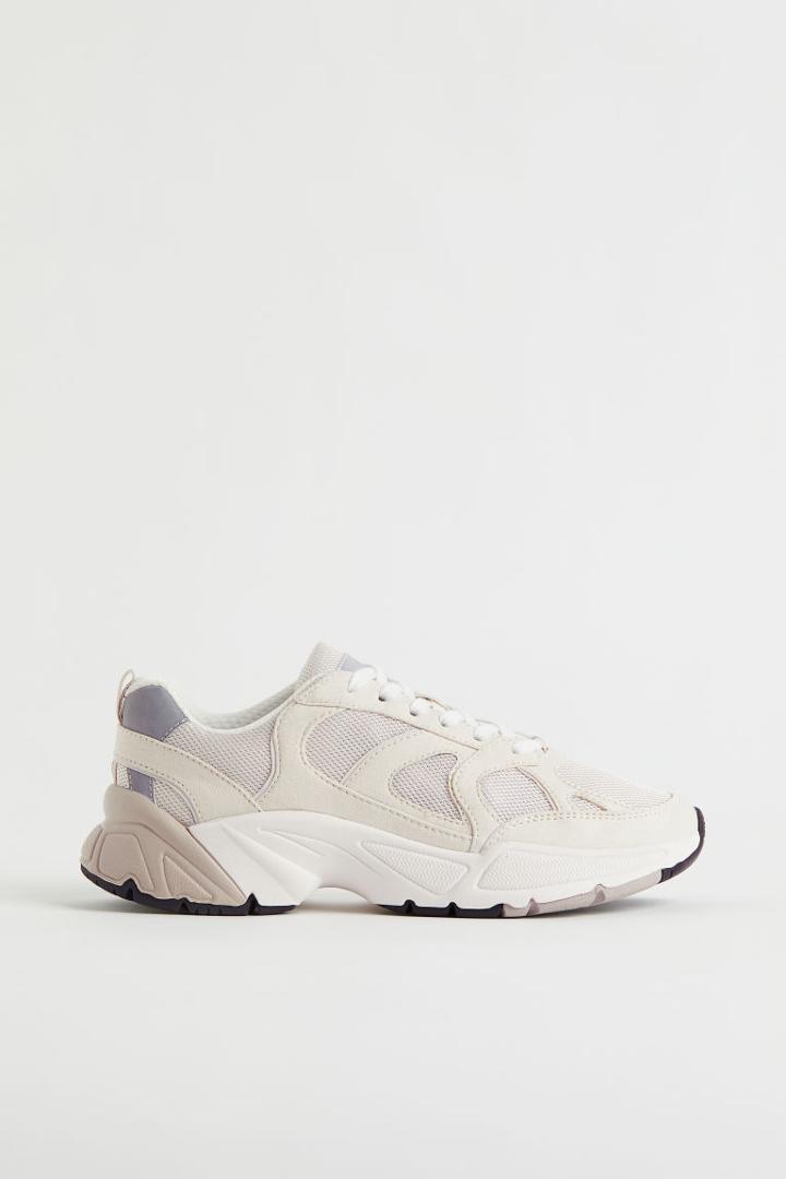 H & M - Chunky Sneakers - Beige