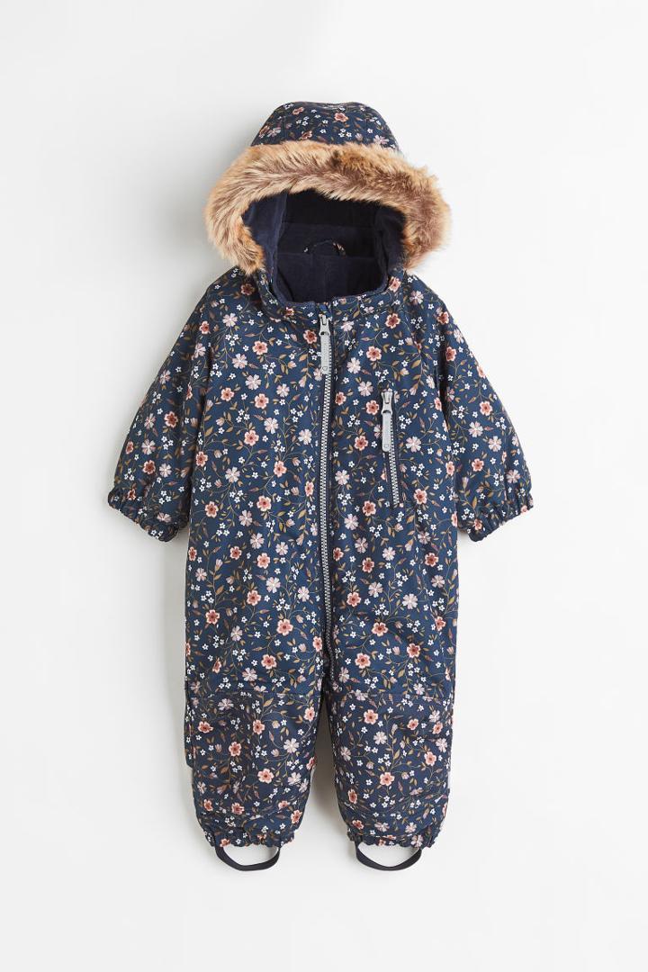 H & M - Water-repellent Snowsuit - Blue