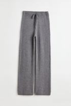 H & M - Knit Cashmere Pants - Purple