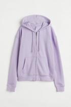 H & M - Hooded Jacket - Purple