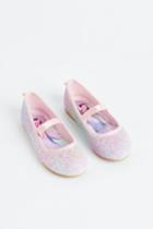 H & M - Glittery Ballet Flats - Pink
