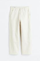 H & M - Loose Jeans - Beige