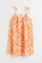 H & M - V-neck Mini Dress - Yellow