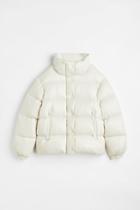H & M - Puffer Jacket - White