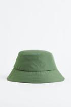 H & M - Ripstop Bucket Hat - Green