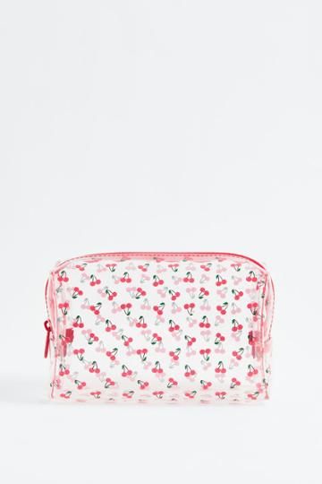 H & M - Boxy Make-up Bag - Red