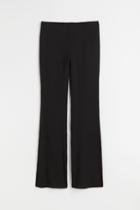 H & M - Crochet-look Pants - Black