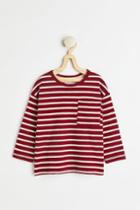 H & M - Oversized Cotton Jersey Shirt - Red
