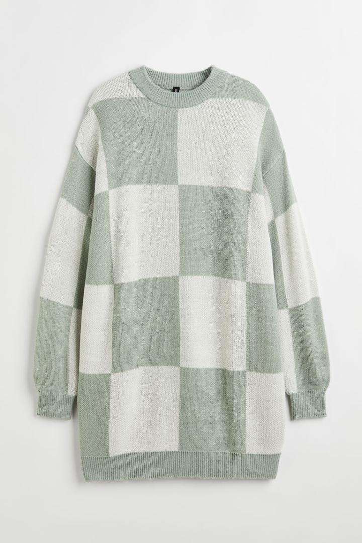 H & M - Knit Dress - Green