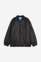 H & M - Water-repellent Bomber Jacket - Black