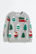 H & M - Interactive-design Sweater - Gray