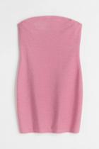 H & M - Bandeau Dress - Pink