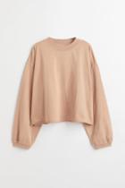H & M - Cotton Jersey Top - Orange