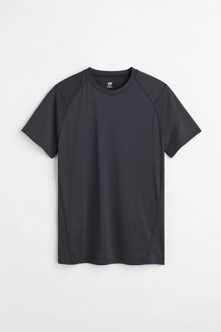 H & M - Sports Shirt In Drymove&trade; - Black