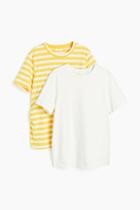 H & M - Mama 2-pack Jersey Tops - Yellow
