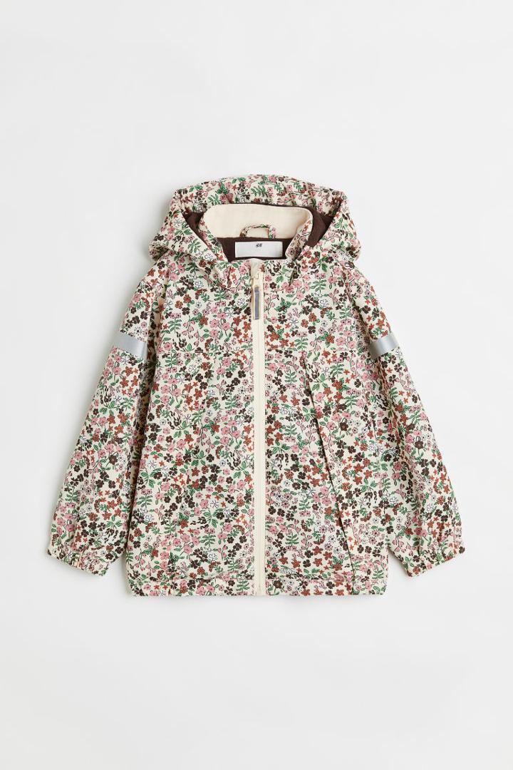 H & M - Water-repellent Shell Jacket - Beige