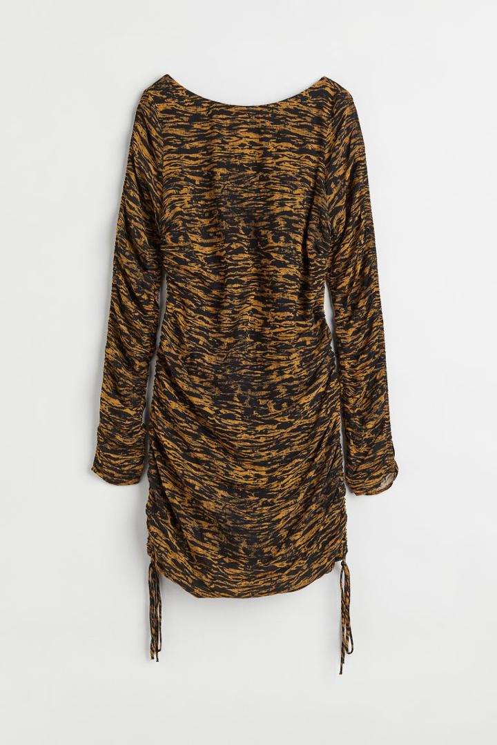 H & M - Drawstring Dress - Black