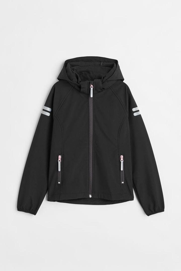 H & M - Water-resistant Jacket - Black