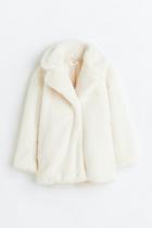 H & M - Fluffy Coat - Beige