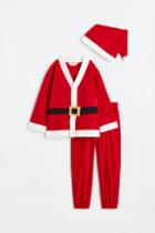 H & M - 3-piece Santa Set - Red
