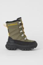 H & M - Waterproof Winter Boots - Green