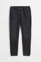 H & M - Hybrid Regular Tapered Joggers - Black