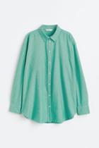 H & M - Oxford Shirt - Green