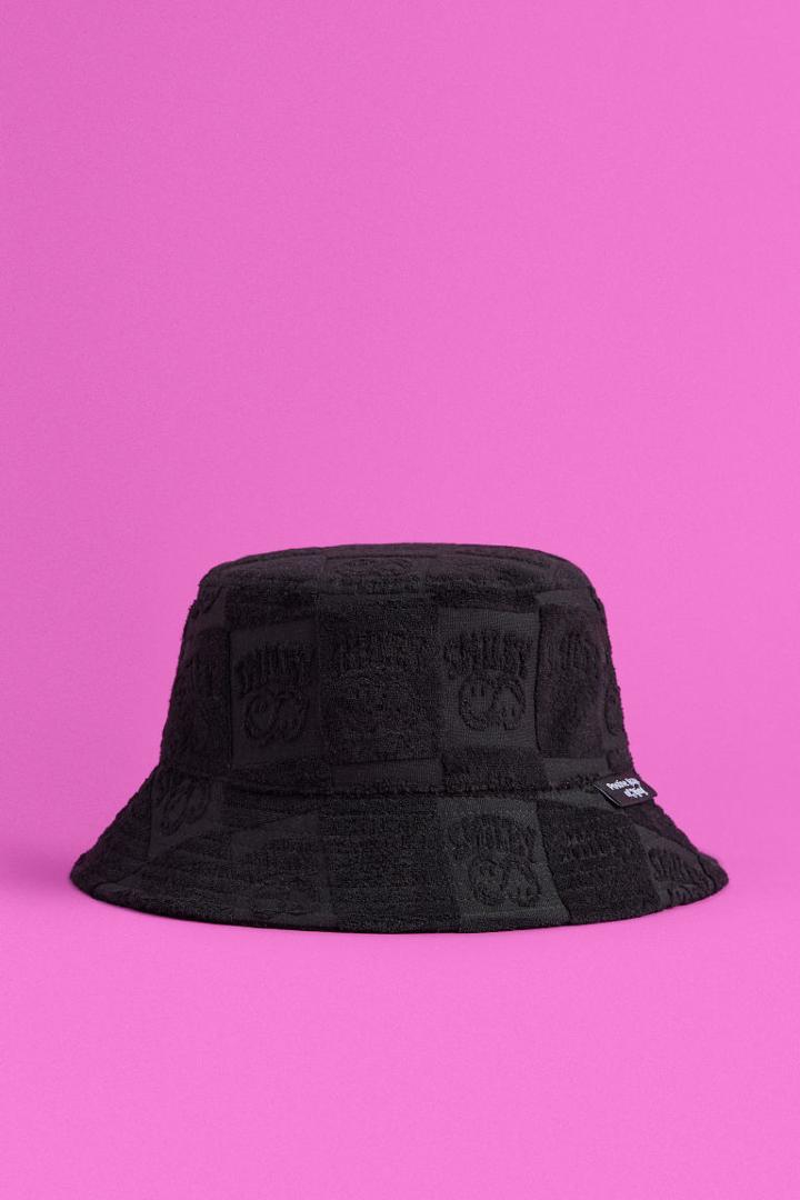 H & M - Terry Bucket Hat - Black